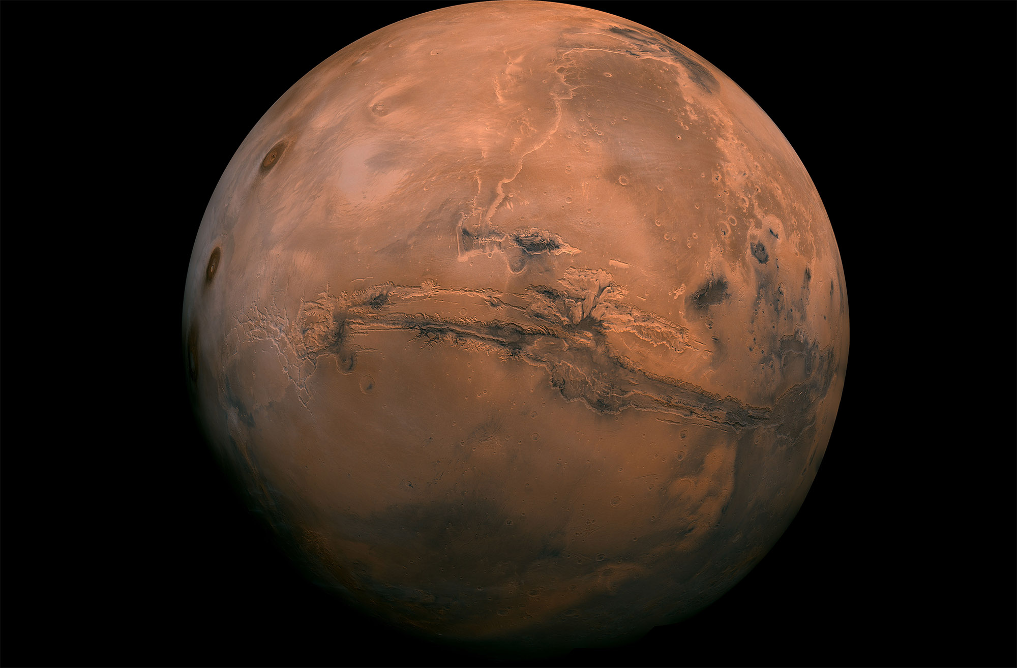 Mystery Plumes: Did the Sun Bruise Mars?